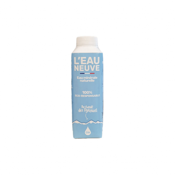 O3 - L'Eau Neuve, eau minérale naturelle 100% écoresponsable - 50 cl