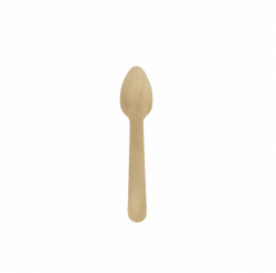 R8 - Mini bamboo spoons x 40