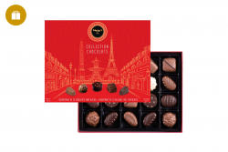 V4 - Paris metal box –  20 assorted chocolates